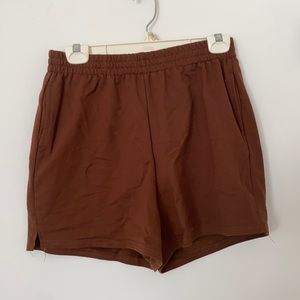 ⚡️ SEND BEST OFFER ⚡️brown sweat shorts